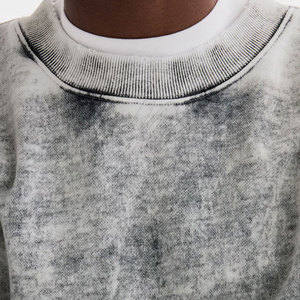 Sudadera con Efecto Ácido de Moda para Hombre, Color Personalizable, Nuevo Estilo, Sudadera con Efecto Ácido en Oferta - Product Image 4