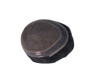 Peluca de Cabello Humano Remy para Hombre, Modelo Australia, con Sistema Capilar de Prótesis - Product Image 5