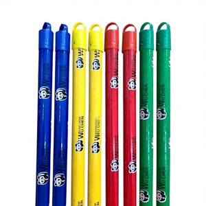 Wholesale Wooden <b>Handle</b> Broomsticks Natural Eucalyptus Mop Stick Portable Wood Mop Stick 100% Wood for Toilet Indoor Cleaning - Product Image 1