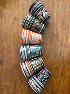 Tazas de Barro Rústicas/Tazas de Té Tradicionales/Acabado de Barro Natural, Diseño Minimalista, Tazas de Cerámica Texturizadas, Superficie Lisa Esmaltada, Sin Esmaltar - Product Image 4