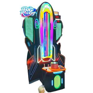 เครื่องเกมอาร์เคด Big Rocket Hammer Strength Challenge ดีไซน์ทันสมัยสุดเท่ โครงสร้างโลหะแข็งแรงทนทาน ระบบแรงดันอัตโนมัติ - Product Image 4