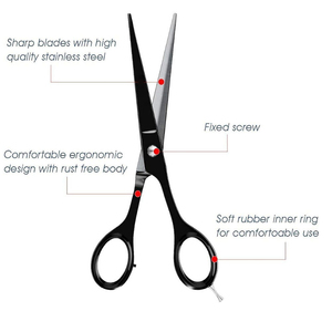 Tijeras de Peluquería Ligeras de Acero Inoxidable Arcoíris, Tijeras Profesionales Multicolores para Cortar el Cabello, Herramientas de Estilista de Alto Rendimiento - Product Image 4
