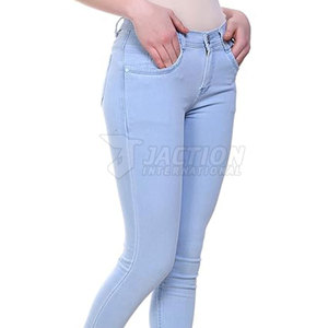 Pantalones Vaqueros de Mujer de Alta Calidad para Uso Casual, Color Sólido, Pantalones Vaqueros de Mujer Más Vendidos para Adultos - Product Image 6