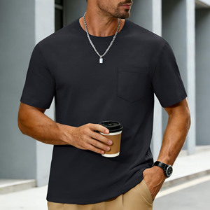 เสื้อยืดผู้ชายพรีเมียม ผ้าฝ้ายถัก 100% น้ำหนัก 220 กรัม เนื้อหนา ระบายอากาศดี เป็นมิตรกับสิ่งแวดล้อม แห้งเร็ว สวมใส่สบาย เหมาะสำหรับทุกโอกาส - Product Image 3