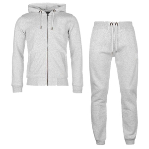 ชุดวอร์มแบบสวมใส่ได้ทั้งชายและหญิง กางเกงจ็อกเกอร์ลำลองสำหรับฤดูหนาว พร้อมเสื้อฮู้ด ผ้าฝ้าย 100% ไซส์พลัส เสื้อผ้าสตรีทแวร์ ขายส่ง - Product Image 1