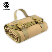 OEM Hongkai Vanguard Tapis de sol pliable camouflage tactique, pochette de rangement pour outils, en polyester 500D imperméable et antidérapant