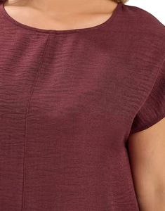 T-shirt court pour femme en coton délavé avec logo personnalisé, coupe lourde, abordable - Product Image 4