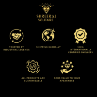 SHREERAJ SOLITAIRE Diamantes Sueltos Ovalados de Corte Portugués Cultivados en Laboratorio, 2CT, Color DEF, Claridad VVS2/VS1, Excelente IGI
