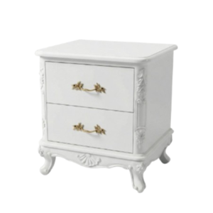 Armoire de chambre d'enfant moderne en bois d'acajou, série ACF 4.1, avec 2 tiroirs, design minimaliste - Product Image 3