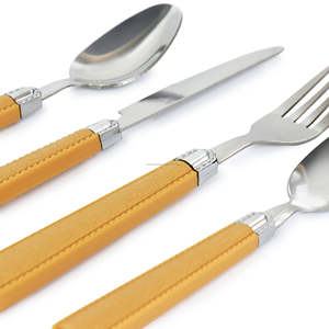 Couverts en acier de portabilité avec logo personnalisé exquis, fabriqués à la main, élégants pour votre cuisine et votre table, ensemble de haute qualité - Product Image 4