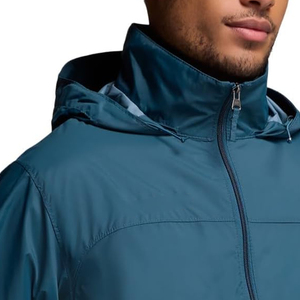 Veste coupe-vent pour homme, couleur unie, fermeture éclair, vêtements décontractés d'hiver, best-seller, vêtements de mode, veste coupe-vent pour homme - Product Image 3