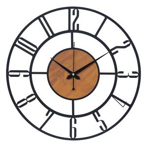 Antique Metal Analog Wall <b>Clock</b> for Home Decor Large Modern Decorative Wall <b>Clock</b> Vintage Style Wall Watch - Product Image 1