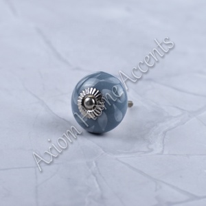 Unique Handcrafted <b>Ceramic</b> <b>Knobs</b> in Bold Colors for Decorative Furniture Pulls by Axiom Home Accents - Product Image 1