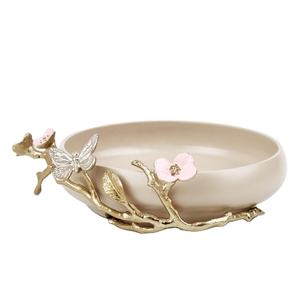 Plateau ovale en aluminium argenté personnalisé, très demandé, pour la décoration intérieure, pour offrir en cadeau, Noël, Ramadan, mariage, pour le salon, bas prix - Product Image 1