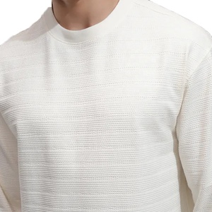 Sweat-shirts d'hiver en molleton épais de haute qualité pour hommes 2026, coupe classique, logo personnalisé, 100 % coton, unisexe, écologique, service OEM - Product Image 4
