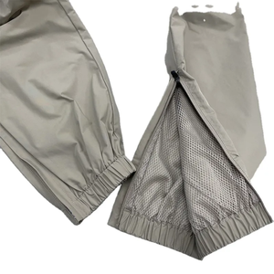 Survêtements coupe-vent pour hommes, vêtements de fitness, survêtement coupe-vent uni avec poches, tissu léger, survêtement de qualité supérieure - Product Image 5