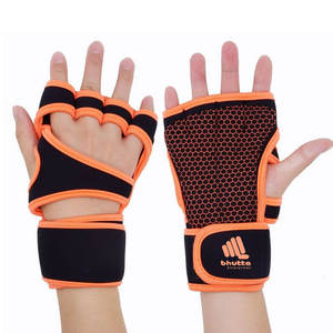 Guantes de agarre para fitness, transpirables, antideslizantes, para levantamiento de pesas y ejercicio. - Product Image 1