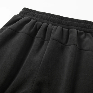 Men's <b>Wool</b> Fleece Sweatpants Elastic Waist Drawstring Casual Style Heavyweight Winter Wear Side Pockets Breathable <b>Pants</b> - Product Image 3