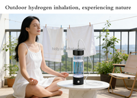 Botol Air Generator Hidrogen Kaya Ion Alkali Portabel Kaca Mewah Buatan Pabrik Tahun 2026