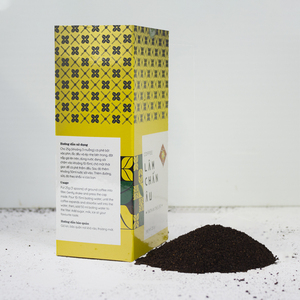 กาแฟบดลาห์มจ้านอู่ โรบัสต้า บรรจุภัณฑ์แบบกำหนดเองในกล่อง จากเวียดนาม - Product Image 1