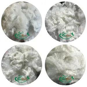 PSF Polyester Staple Fiber 6D SD for Fabric Textile Raw Material Needle Punched Non woven Fabric Geotextile Automotive Interiors