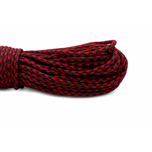 Cuerda de Paracord Roja Camuflada de 4 mm, Cuerda Utilitaria de Nailon Tipo 550 para Acampar, Supervivencia, Manualidades y Bricolaje - Product Image 1