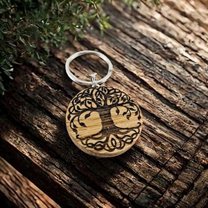Professional Gear Wooden <b>Key</b> <b>Chains</b> High Quality Wooden <b>Key</b> <b>Chains</b> Laser Cut Style Wooden <b>Key</b> <b>Chains</b> Wholesale Item Wooden <b>Key</b> - Product Image 5