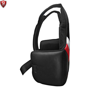 Protège-poitrine d'entraînement de boxe réglable, gilet de protection pour arts martiaux, doublure en cuir, écologique et respirant pour les exercices de Taekwondo et de Karaté - Product Image 6