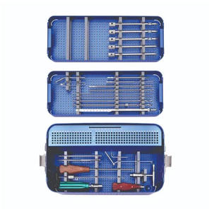 Instrumentos Quirúrgicos Ortopédicos de Acero Inoxidable, Juego de Instrumentos con Placa de Bloqueo para Fragmentos Grandes para Cirugía de Fracturas por Dentavex - Product Image 4