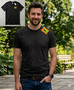 เสื้อยืดคอตตอน 100% ทรงโอเวอร์ไซส์ ไซส์ US  แบบเรียบ สำหรับสกรีนลายแบบ Sublimation  น้ำหนัก 160 180 200 230 260 กรัม  รับพิมพ์ลายด้วยความร้อน สำหรับผู้ชาย - Product Image 6