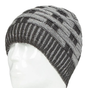 Unisex Striped Knit Beanie Hat 100% Acrylic Hand Knitted Casual <b>Winter</b> <b>Cap</b> for <b>Winter</b> With Pom Pom Unisex Adult - Product Image 4