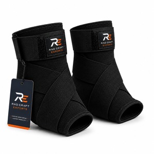 Vendas para tobillos duraderas diseñadas para mejorar la estabilidad, la flexibilidad y la comodidad durante entrenamientos, deportes y ejercicio. - Product Image 1