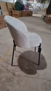 Fauteuil Club Moderne en Velours pour Salon, Salle à Manger, Chambre à Coucher, Chaise Rembourrée avec Pieds en Métal Doré – Vente en Gros - Product Image 3