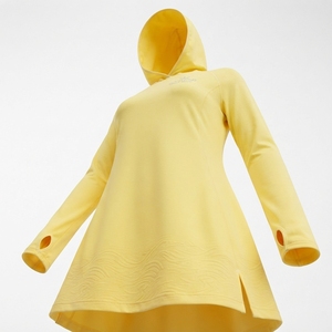 Latest Design <b>Islamic</b> Muslim Women's Adults Long Sleeve Modest Top <b>Swimwear</b> Breathable Swimming Top - Product Image 6