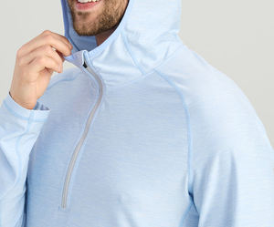 Camisa de Pesca Deportiva para Hombre, Personalizada, Manga Larga, Poliéster, Sublimada, Protección Solar UPF 50, Secado Rápido, con Capucha - Product Image 6