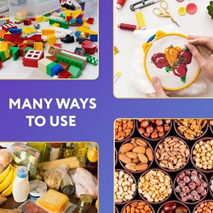 Borse trasparenti con cerniera da 5X10 pollici 1000-Pack impermeabili Poly bag 2 Mil riutilizzabili in plastica per alimenti e pillole per erba campioni di gioielli - Product Image 5