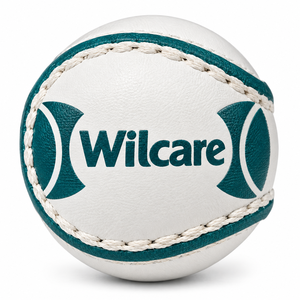 Ballons de GAA Wilcare en cuir blanc avec surpiqûres, portables pour le soulagement musculaire, haute qualité, taille GAA, noyau en PU - Product Image 1
