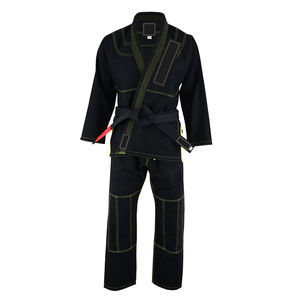 ชุดยูโดบราซิลเลี่ยนยิวยิตสู (BJJ Gi) สีดำรอยัล น้ำหนักเบา รุ่นใหม่ ผลิตตามสั่ง ผ้าฝ้าย 100% สำหรับฝึกซ้อมและแข่งขันในช่วงฤดูร้อน - Product Image 2