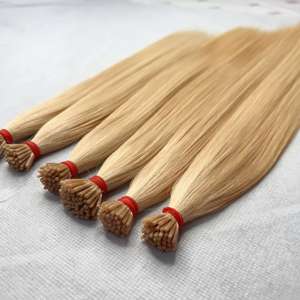 Ecológico 100% cabello humano vietnamita hueso recto 613 Color I Tip 100% extensiones de cabello crudo - Product Image 2
