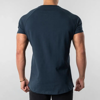 T-shirt de sport haute performance pour homme, manches courtes, coupe ajustée, respirant, écologique, idéal pour la course et le fitness estival