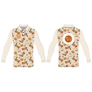 Chemises de pêche à manches longues OEM 2026 Performance, en polyester, anti-humidité, pour la pêche - Product Image 2