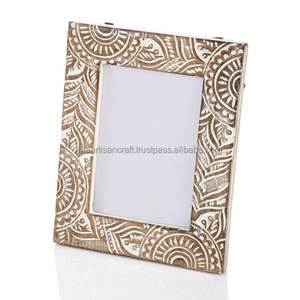 กรอบรูปทำจากไม้ขัดเงาหรูหราสำหรับตกแต่งบ้านและสวนไอเดียเป็นของขวัญจากงานฝีมือจากธรรมชาติที่ยอดเยี่ยม - Product Image 5