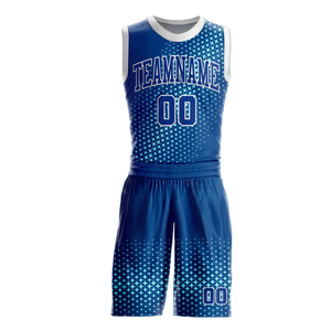 Vêtements de basketball personnalisés imprimés par sublimation, vente en gros, uniformes d'entraînement pour clubs adultes, compétition, séchage rapide, respirant - Product Image 2