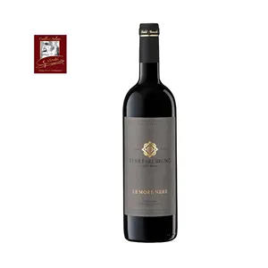 Italian Wine Red Tuscan IGT Le More Nere 0.750 litres bottle alcoholic drink GVERDI Selection Made Italy Red Wine