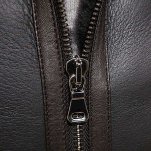 Veste en cuir véritable pour homme, tendance streetwear, imperméable et coupe-vent, vêtement d'extérieur élégant, vente chaude - Product Image 5