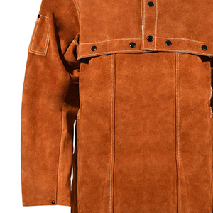 Chaqueta de Soldador Resistente al Calor, Retardante de Llama, a Prueba de Fuego, Chaqueta de Seguridad para Trabajos de Construcción y Soldadura, Ropa FR - Product Image 6
