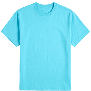 Men's <b>Black</b> Cotton Short Sleeve <b>T</b>-<b>Shirt</b> Regular Fit O-Neck Casual Jersey <b>Plain</b> Dyed Solid Color - Product Image 5