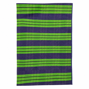 Rouleau de tissu en nylon tissé enduit de PVC recyclé, matériau textile rayé coloré pour la fabrication de vêtements et de sacs - Product Image 4