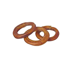 Anillos de Carne de Res Natural para Cachorros, Anillos de Carne de Res sin Olor para Perros, Anillos de Carne de Res Altos en Proteínas para la Dentición - Product Image 1