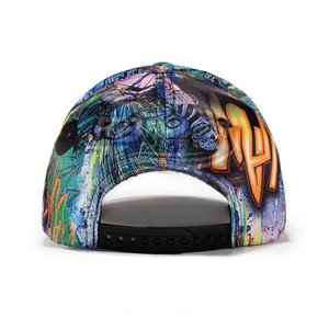 หมวกเบสบอลแฟชั่นขายส่ง 5 แผง ผ้าโพลีเอสเตอร์ทวิล 100% สปอร์ต พิมพ์ลายนูน สำหรับเป็นของขวัญ - Product Image 5